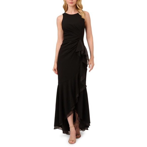 Adrianna Papell Dresses & Skirts - NWT Adrianna Papell Women’s Sleeveless Long Formal Black Evening Dress